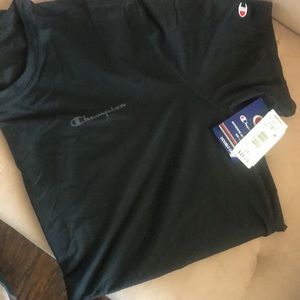 Black Sports Tee 2XL Champion Authentic Athleticwear